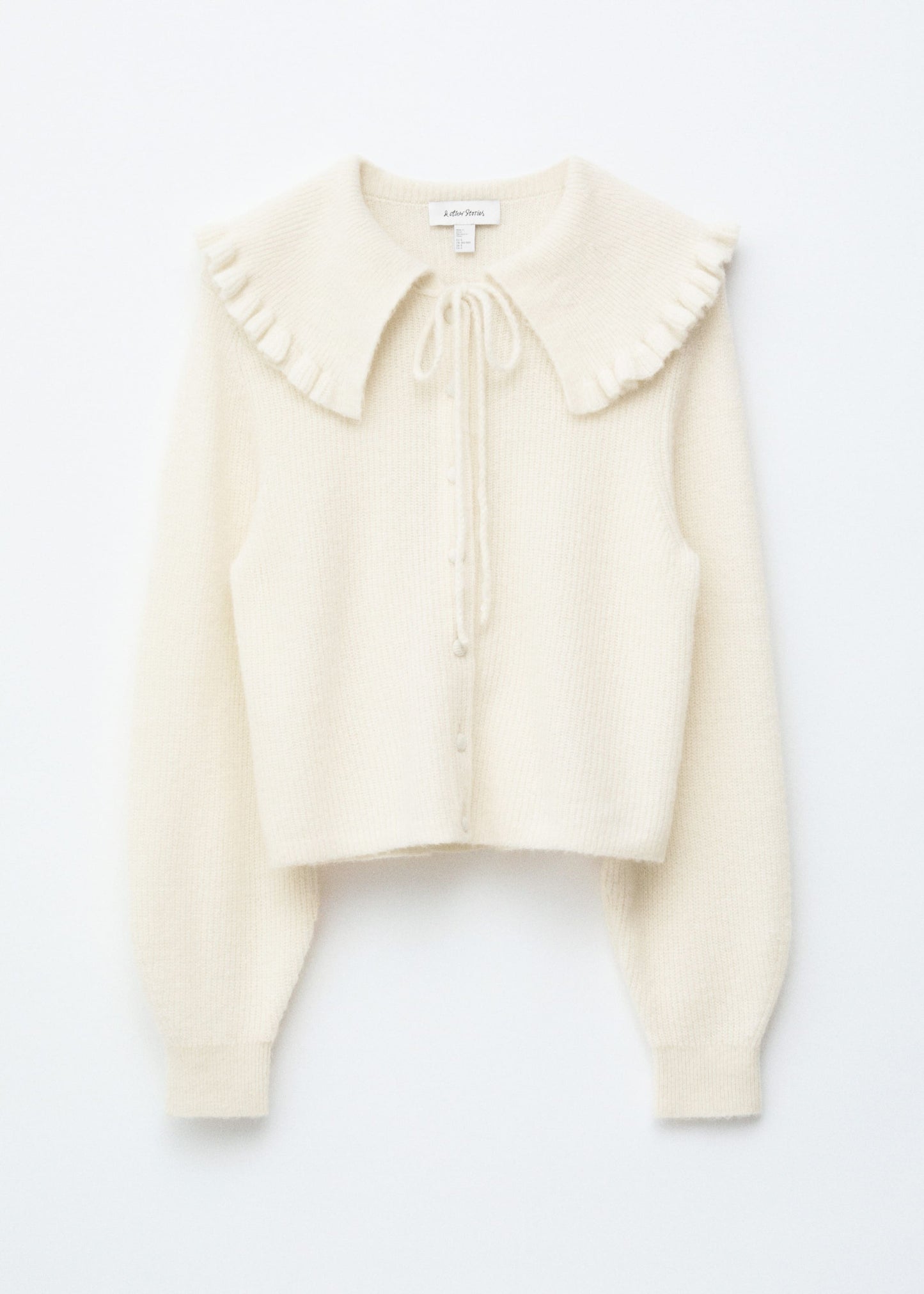 Alpaca-Blend Cardigan