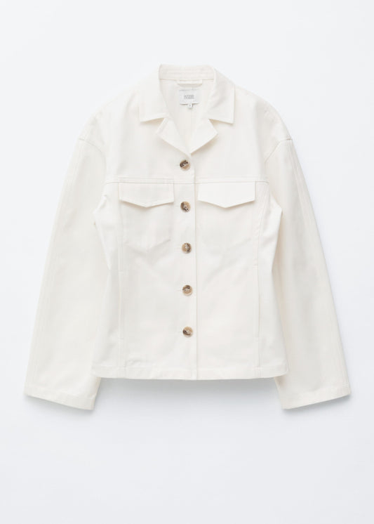 Cotton Twill Tailored Jacket