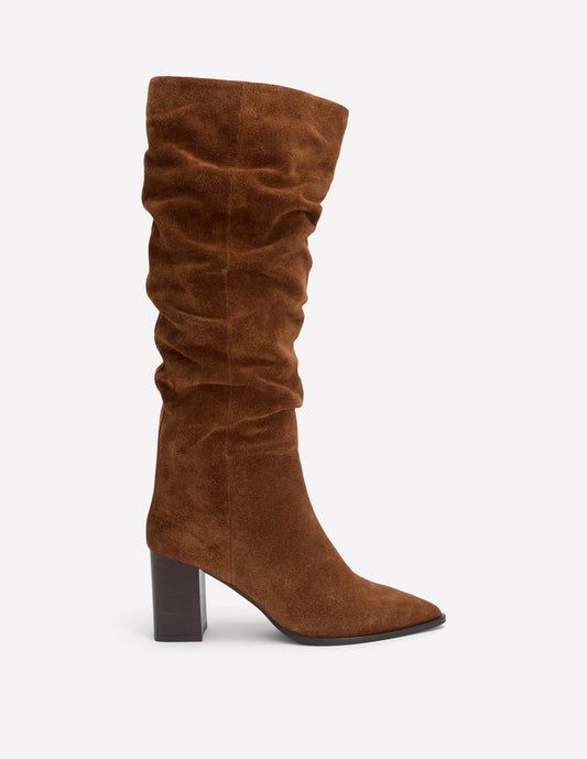 Vera Block Heel Point Boots