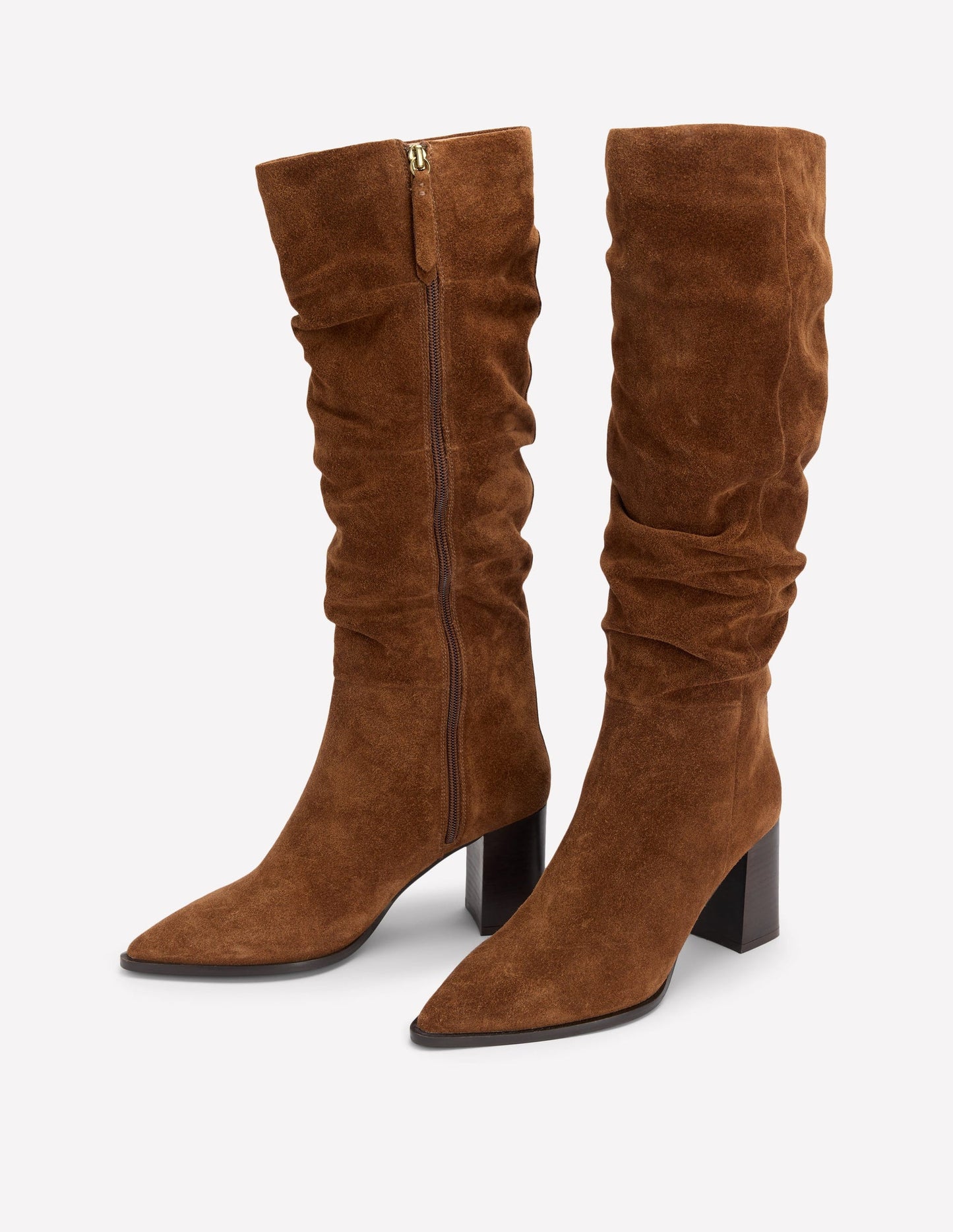 Vera Block Heel Point Boots