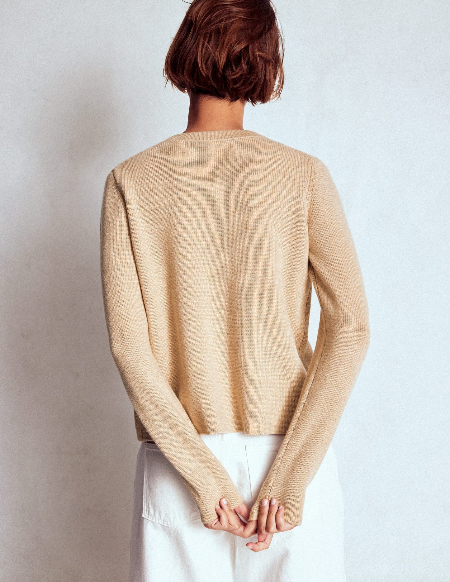Knitted Bow Cardigan