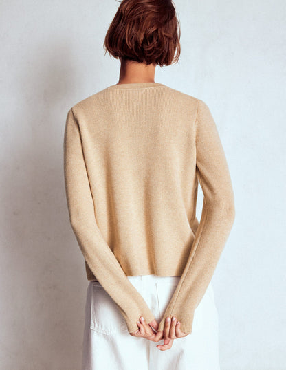Knitted Bow Cardigan