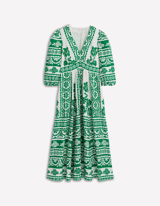 Lola Blouson Maxi Dress