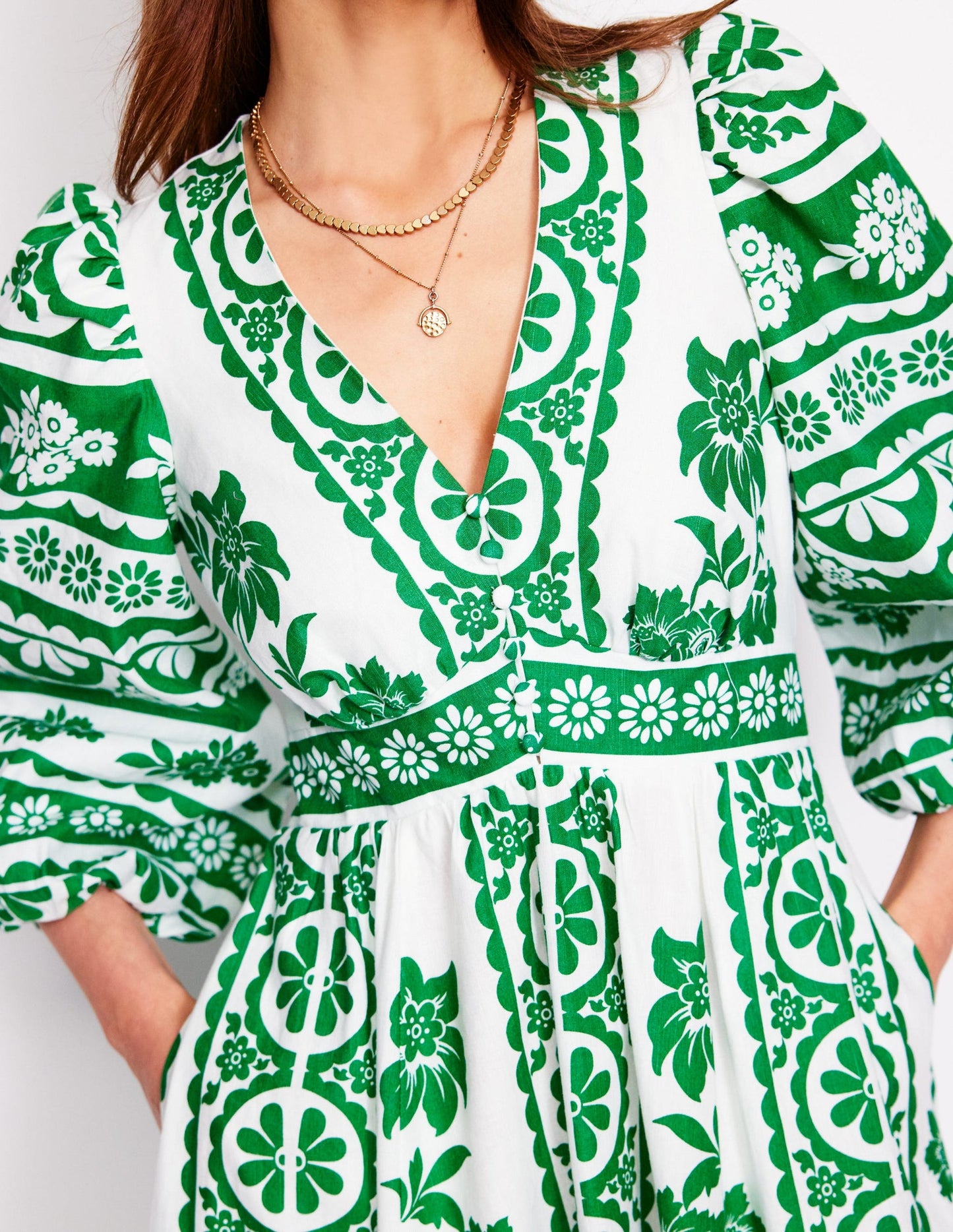 Lola Blouson Maxi Dress