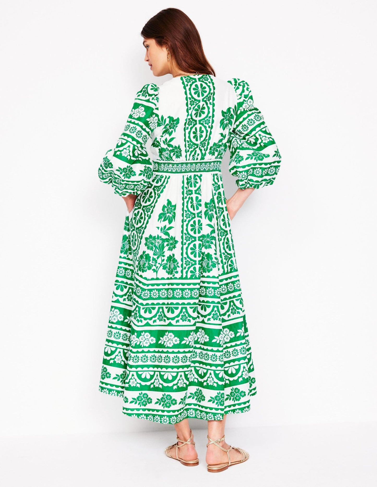 Lola Blouson Maxi Dress