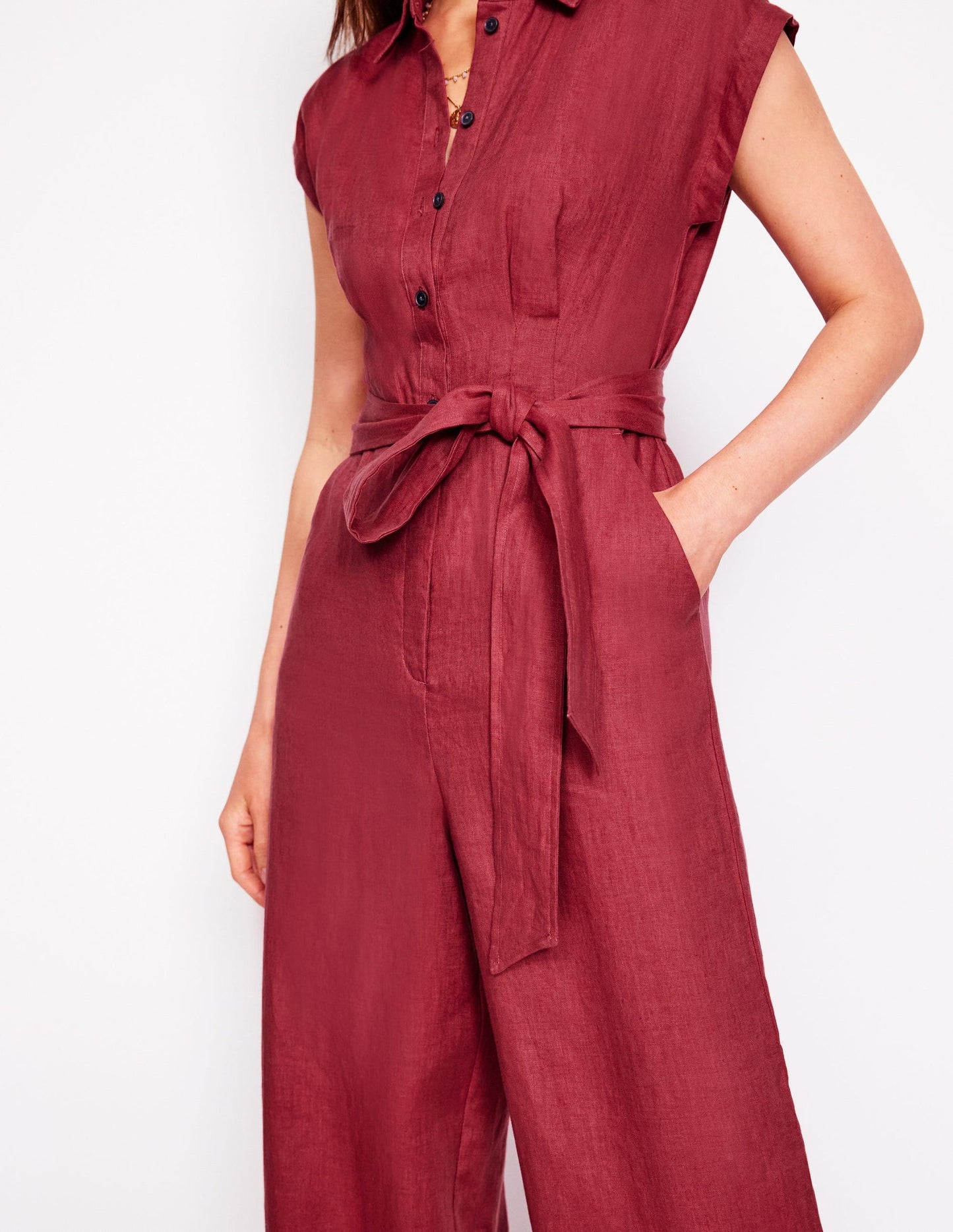 Colette Linen Jumpsuit