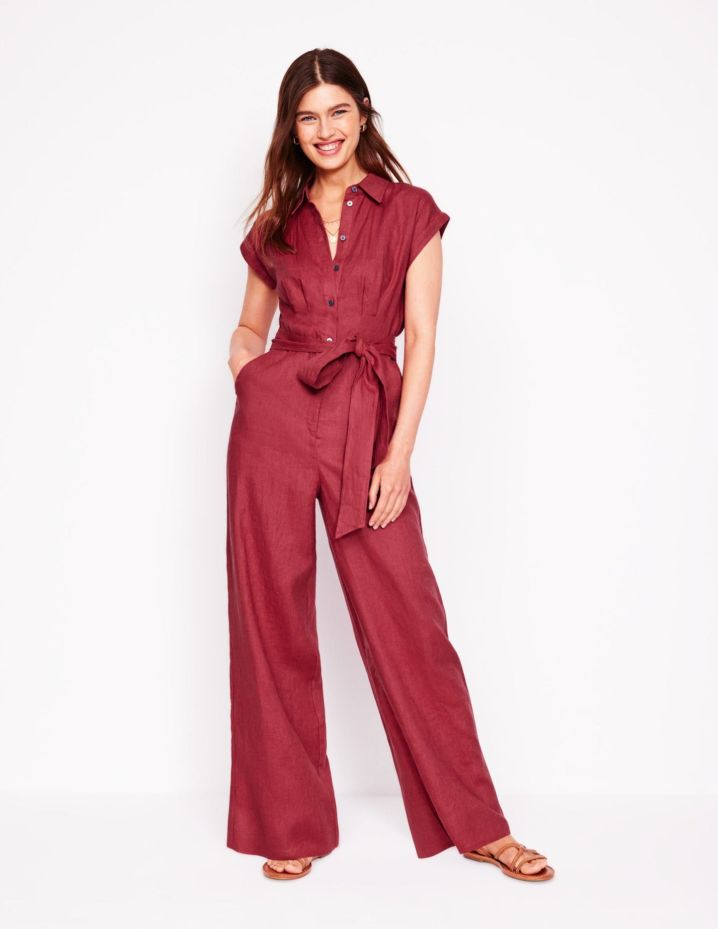 Colette Linen Jumpsuit