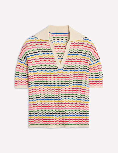 Collared Henley Jumper