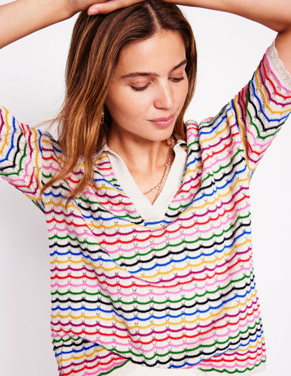 Collared Henley Jumper