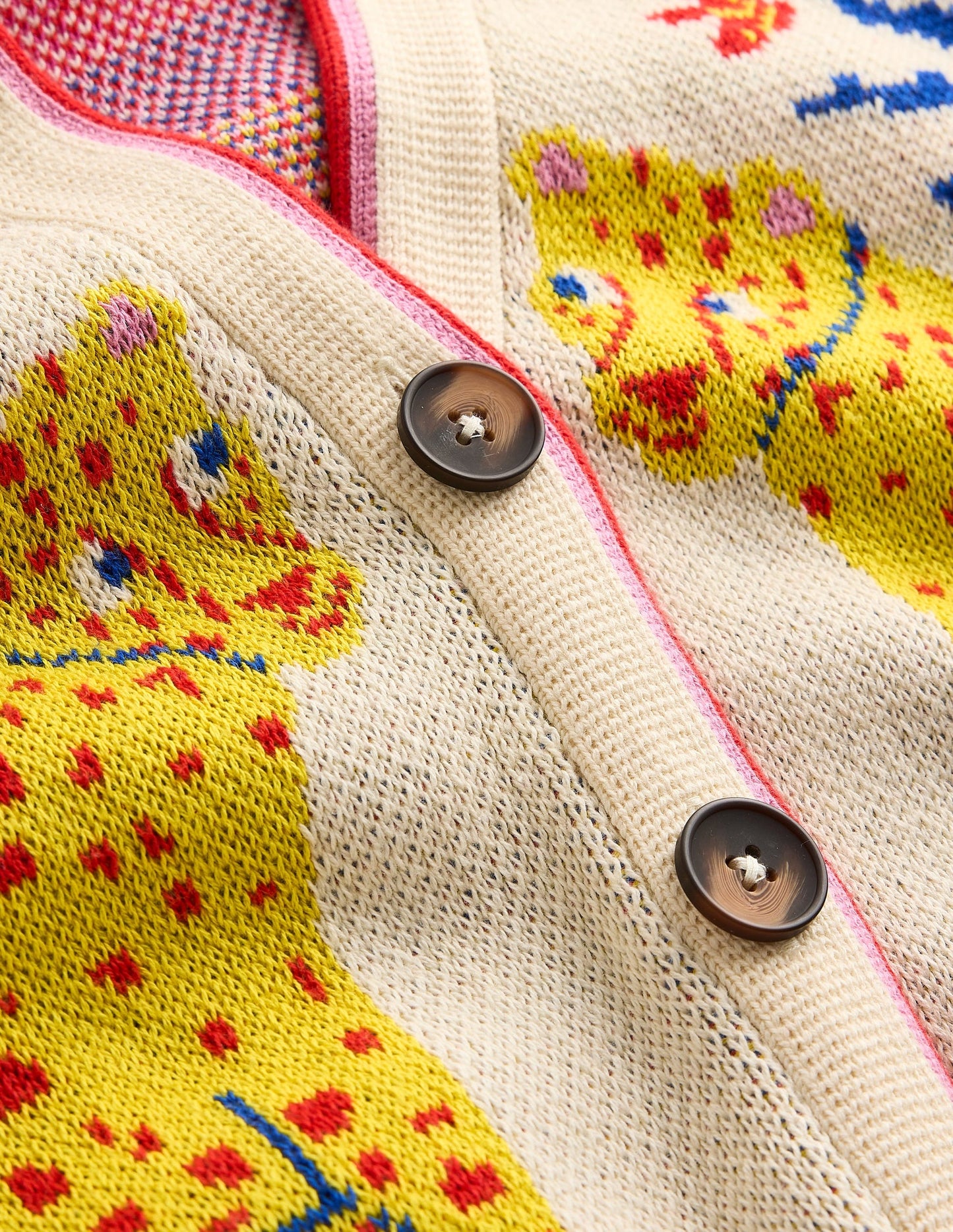 Jacquard Boyfriend Cardigan