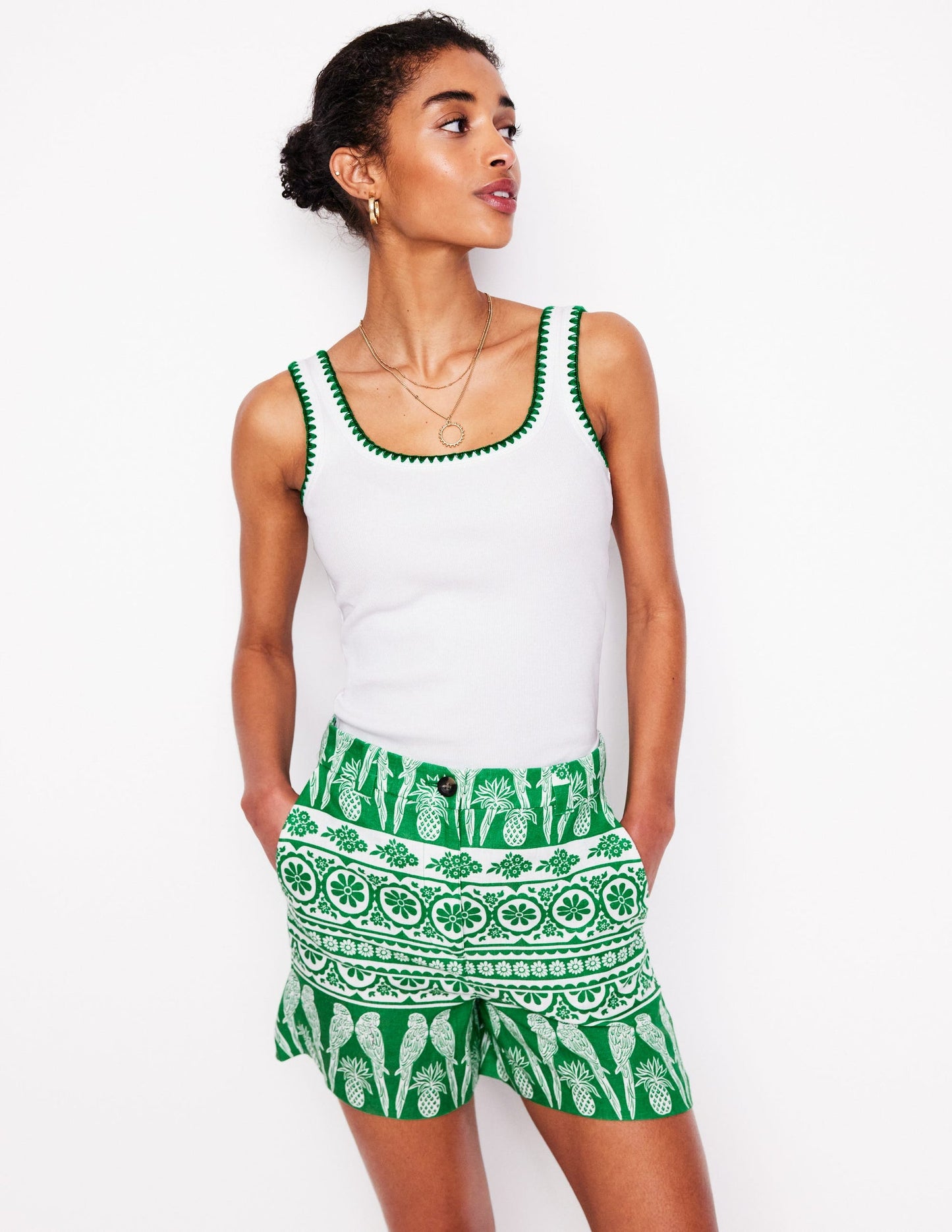 Westbourne Linen Shorts