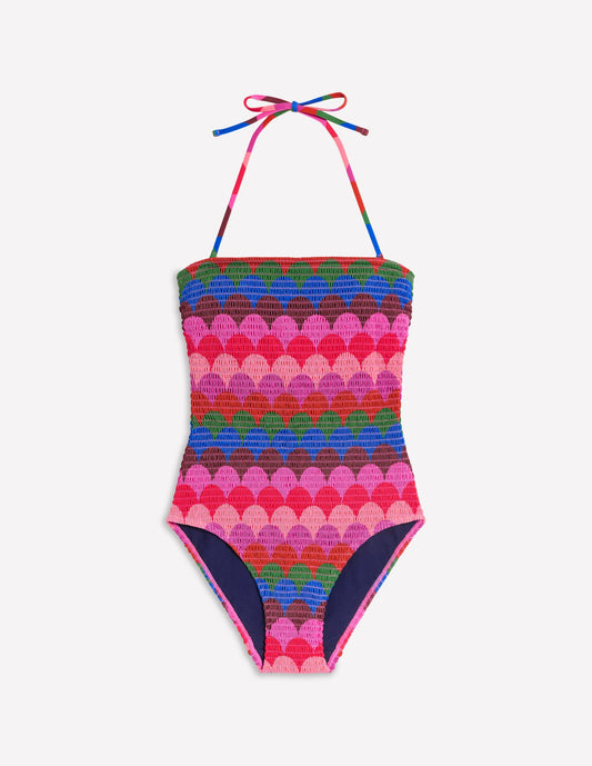 Skyros Smocked Swimsuit