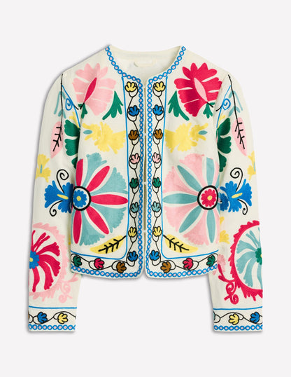 Embroidered Item Jacket