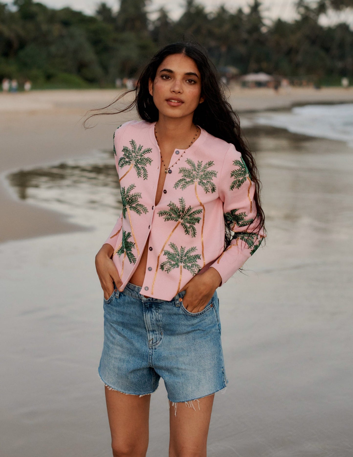 Embellished  Cardigan