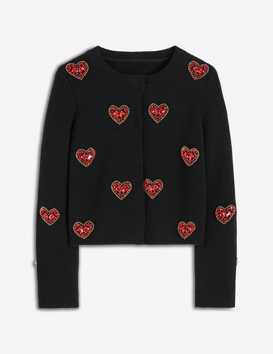 Jewelled Knitted Jacket