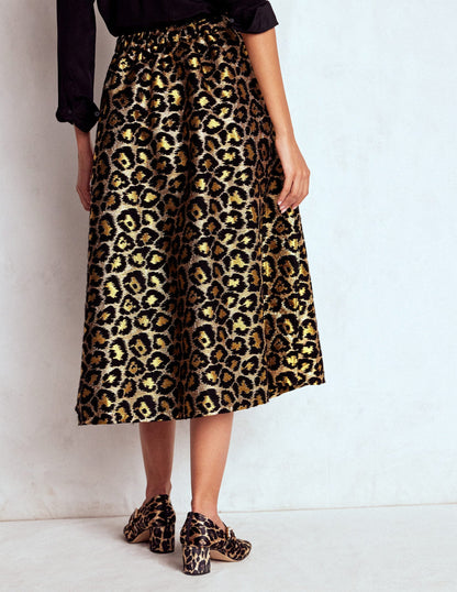 Verity Jacquard Midi Skirt