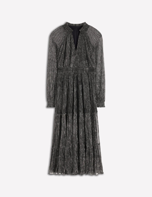 Lucille Smocked Sparkle Dress