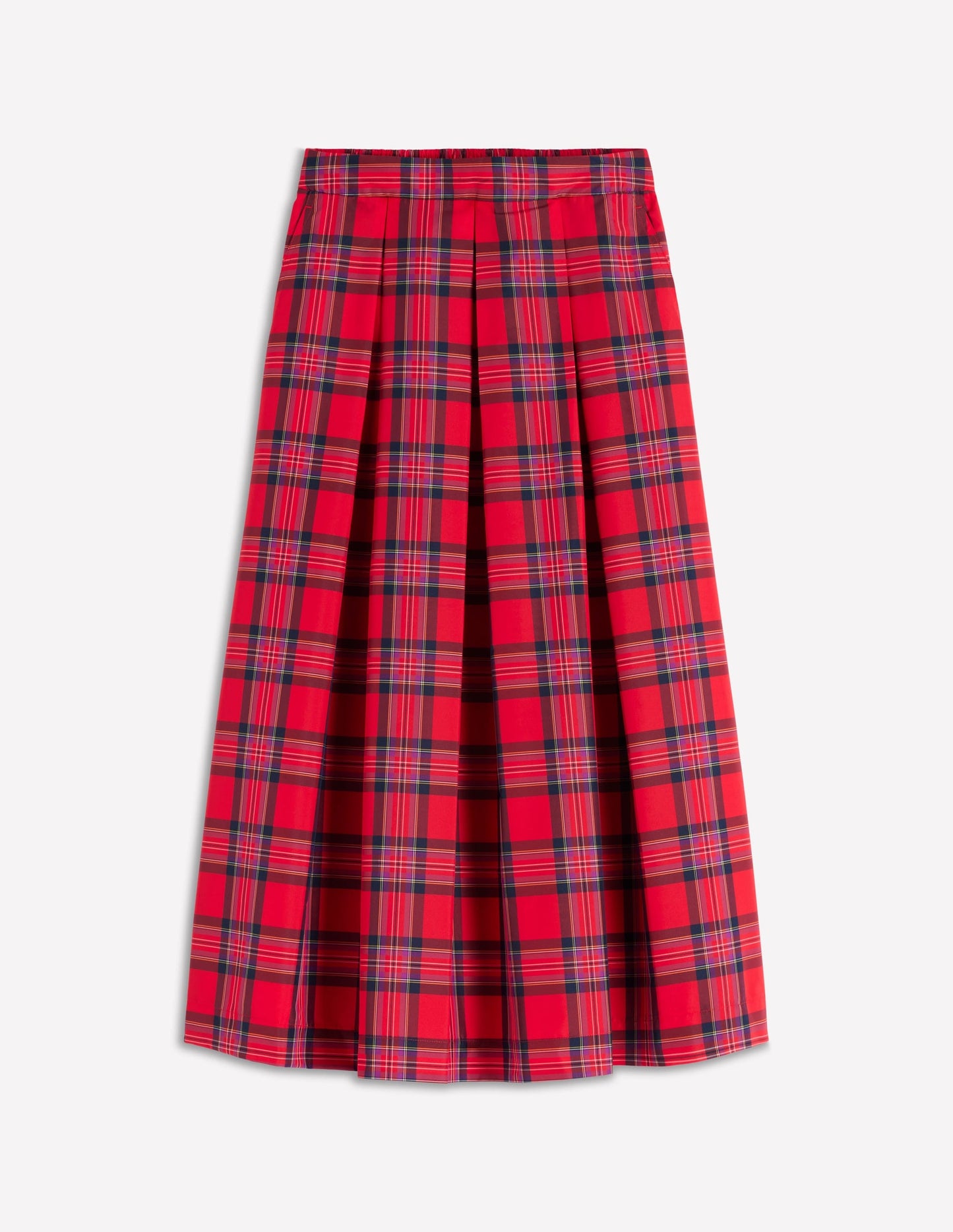 Verity Tartan Midi Skirt