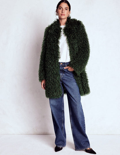 Faux Fur Coat