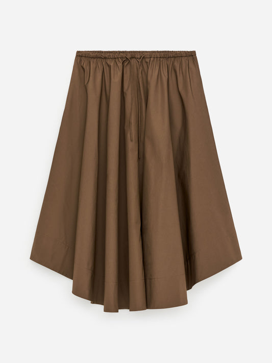 Wide Cotton Skirt