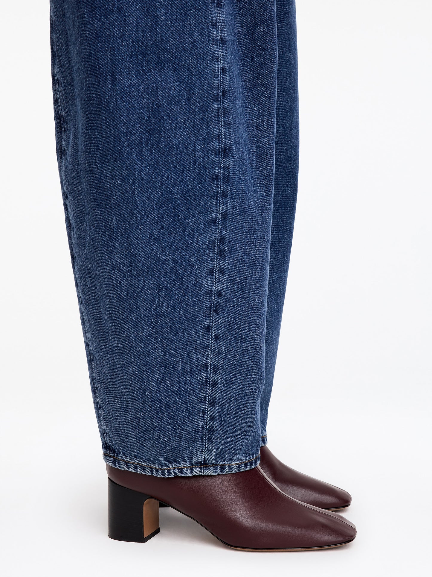Leather Sock Ankle Boots