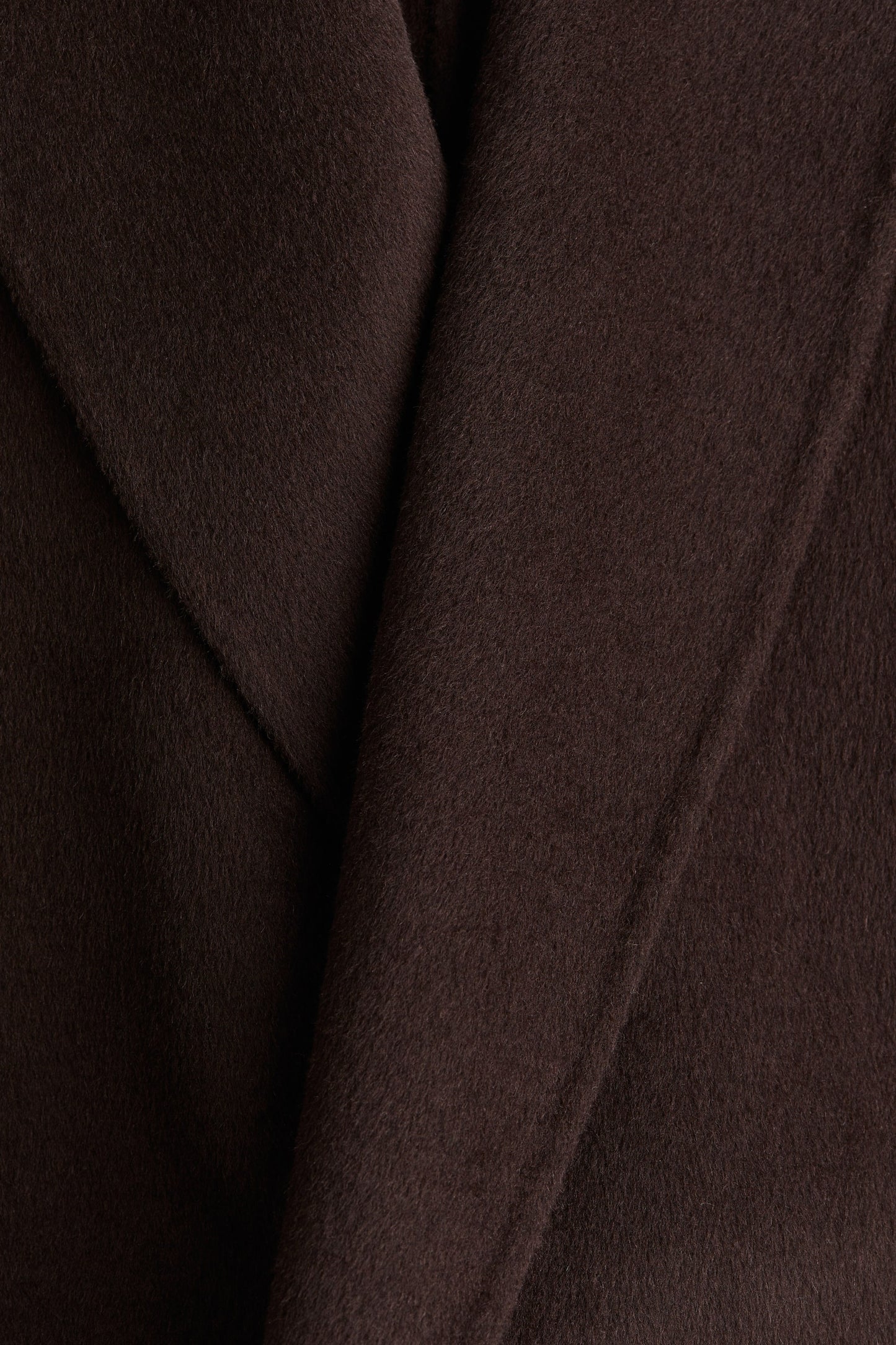 Handmade wool-blend coat