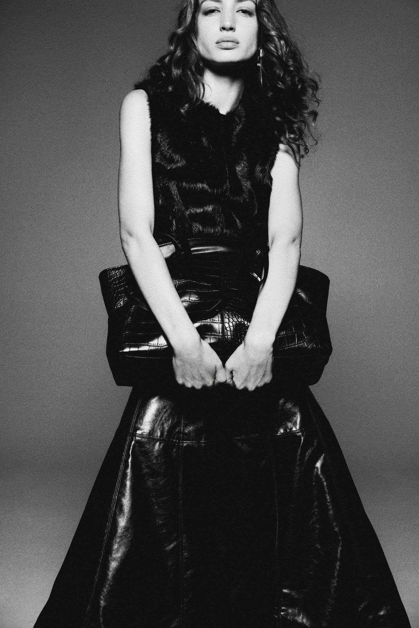 Coated circular skirt