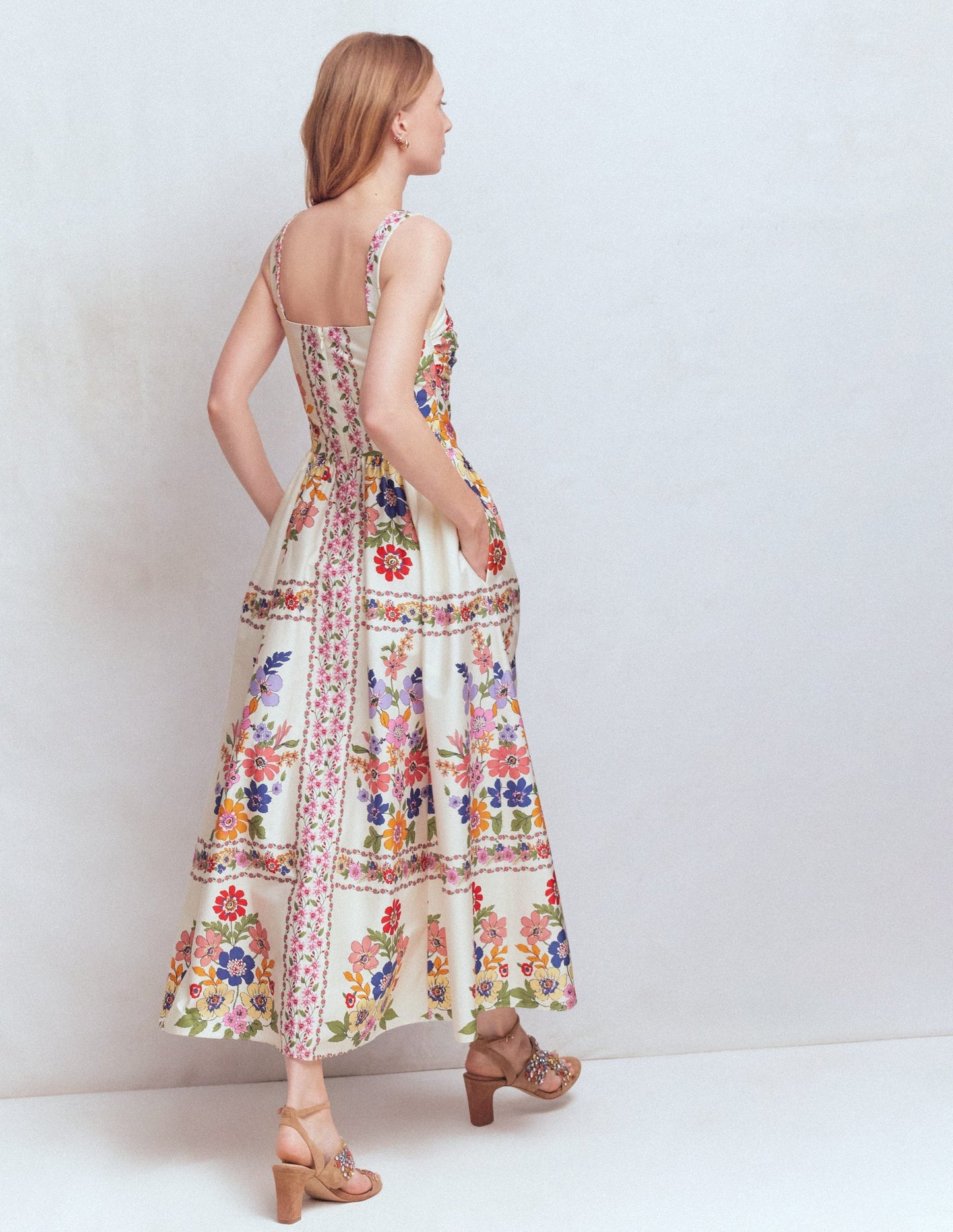 Fit and Flare Midi Dress