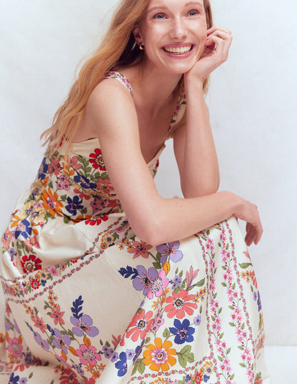Fit and Flare Midi Dress
