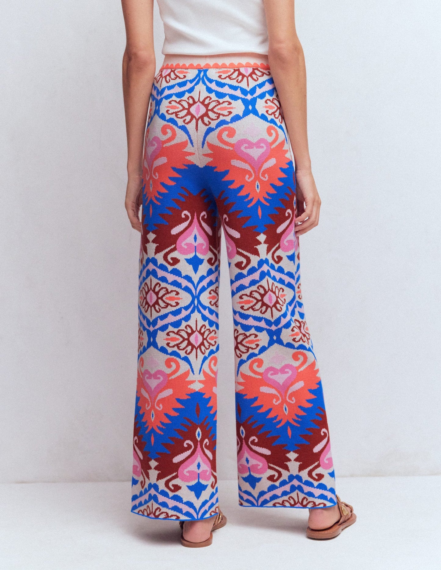 Jacquard Knitted Trousers