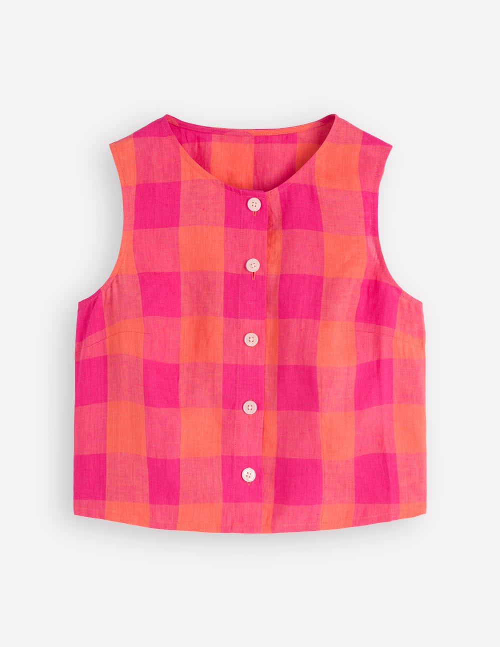 Andrea Linen Shell Top