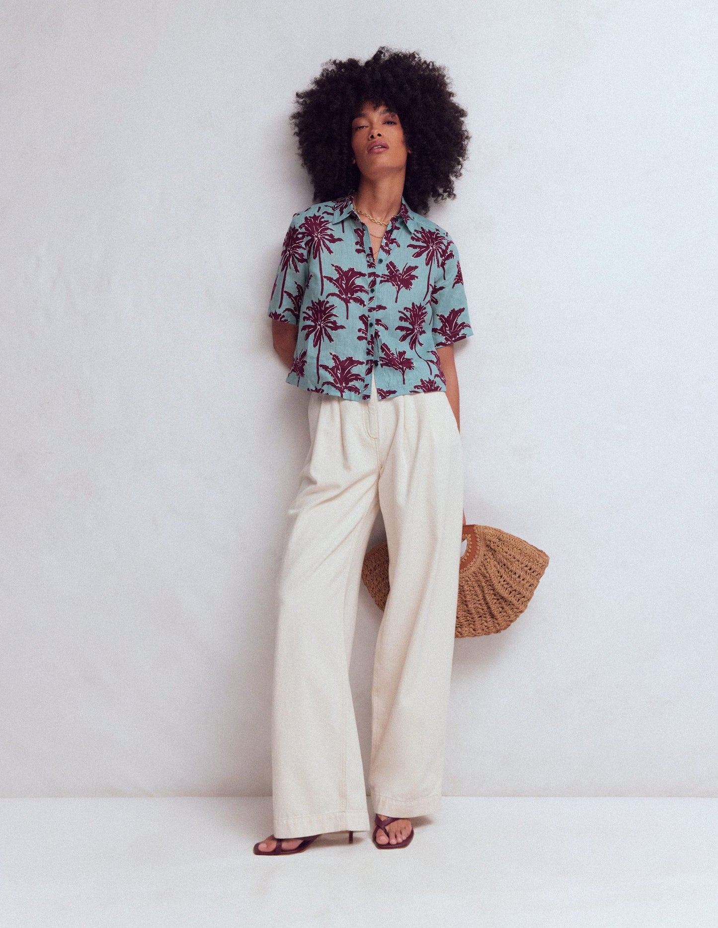 Short Sleeve Linen Shirt