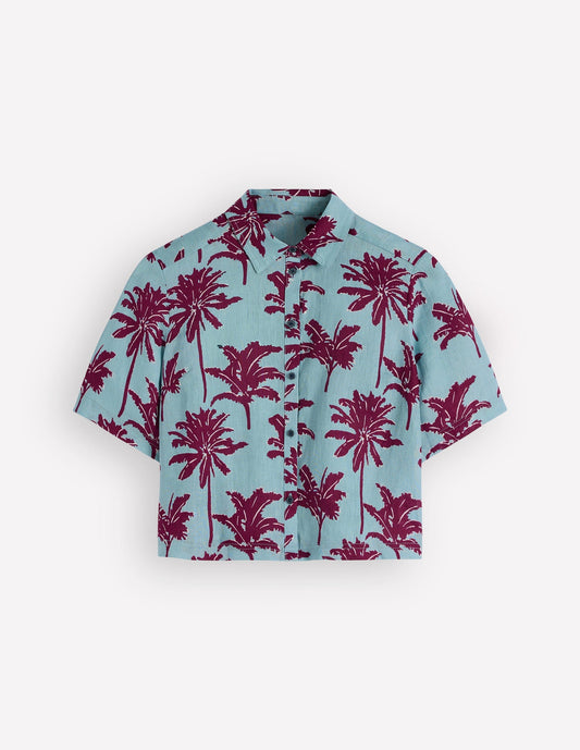 Short Sleeve Linen Shirt