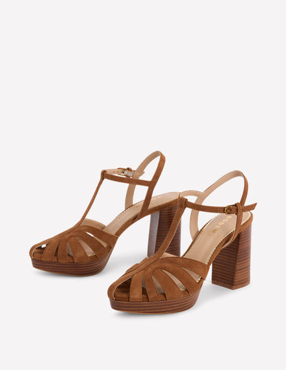 Platform Cage Sandal