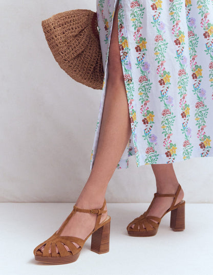 Platform Cage Sandal