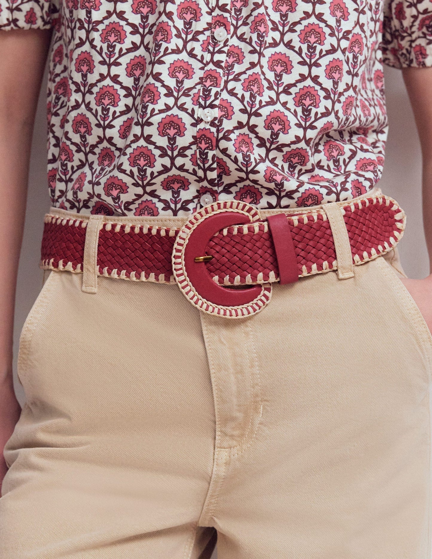 Woven Stitch Belt