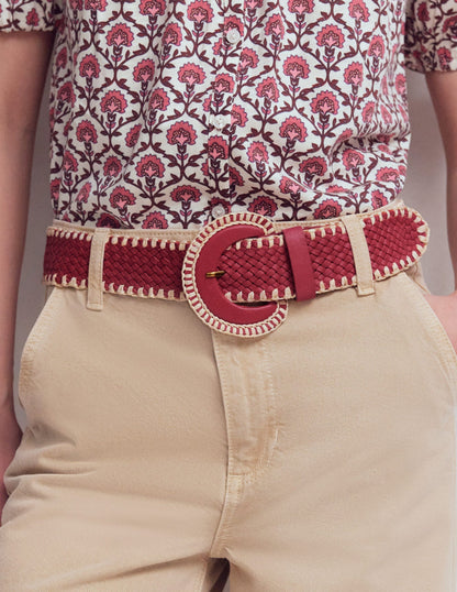 Woven Stitch Belt