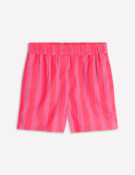 Pull On Double Cloth Shorts