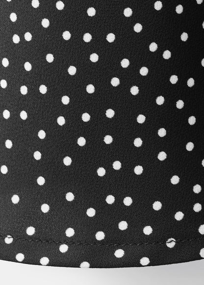 Polka dot lace dress