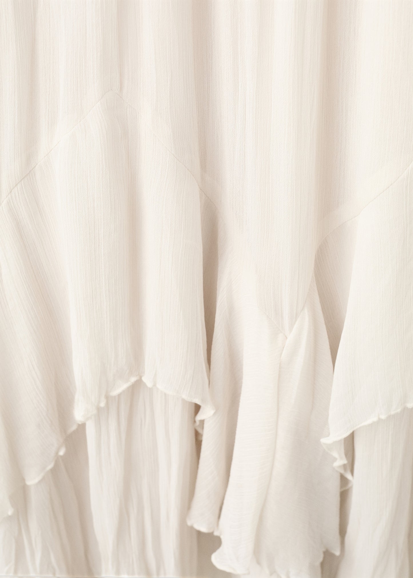 Long ruffled dress