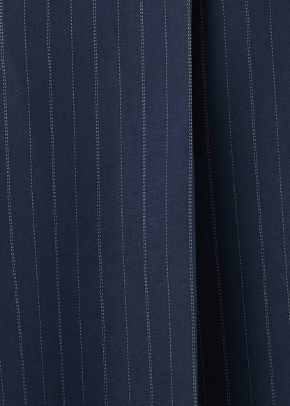 Pinstripe suit trousers