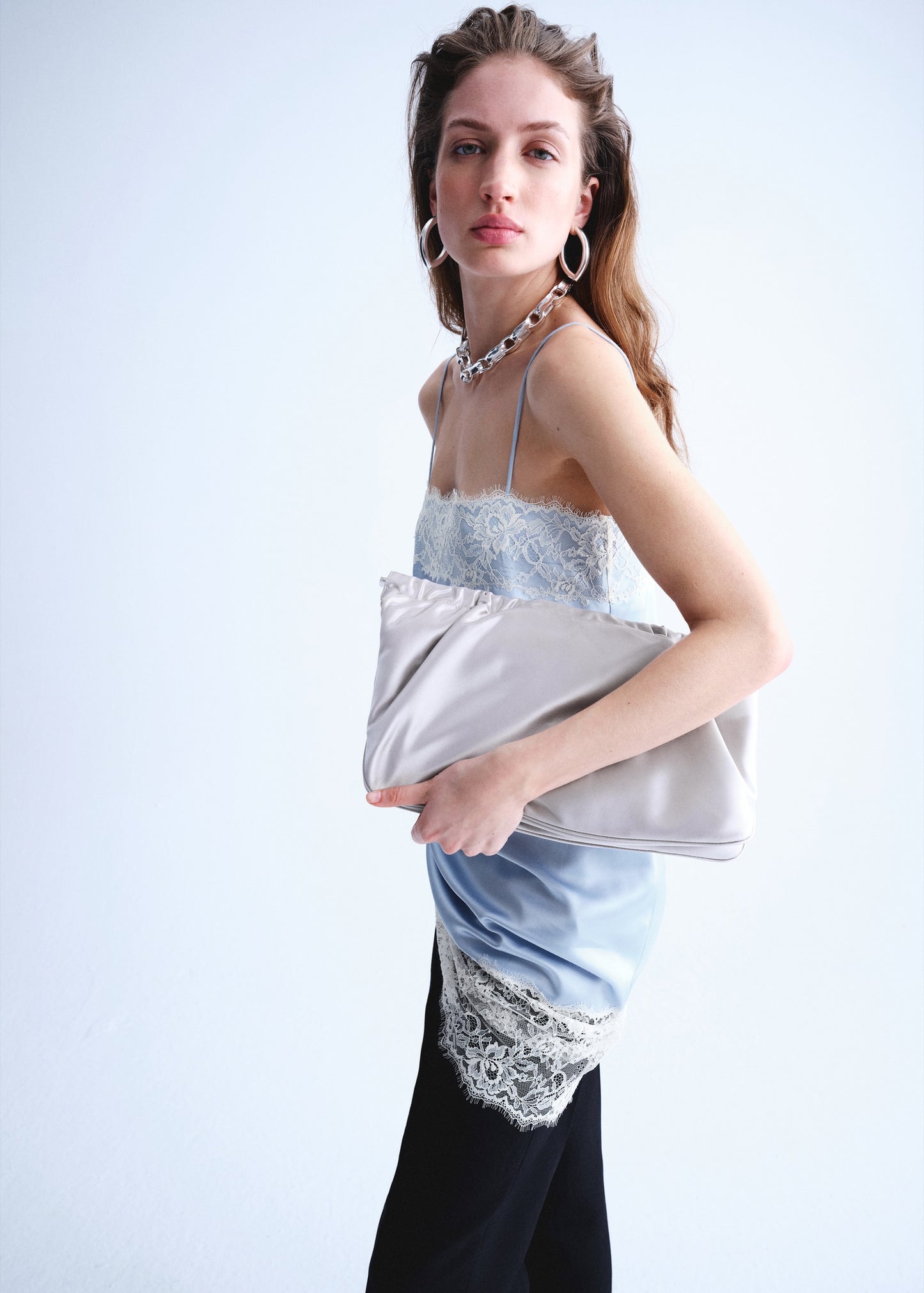 Lace camisole dress