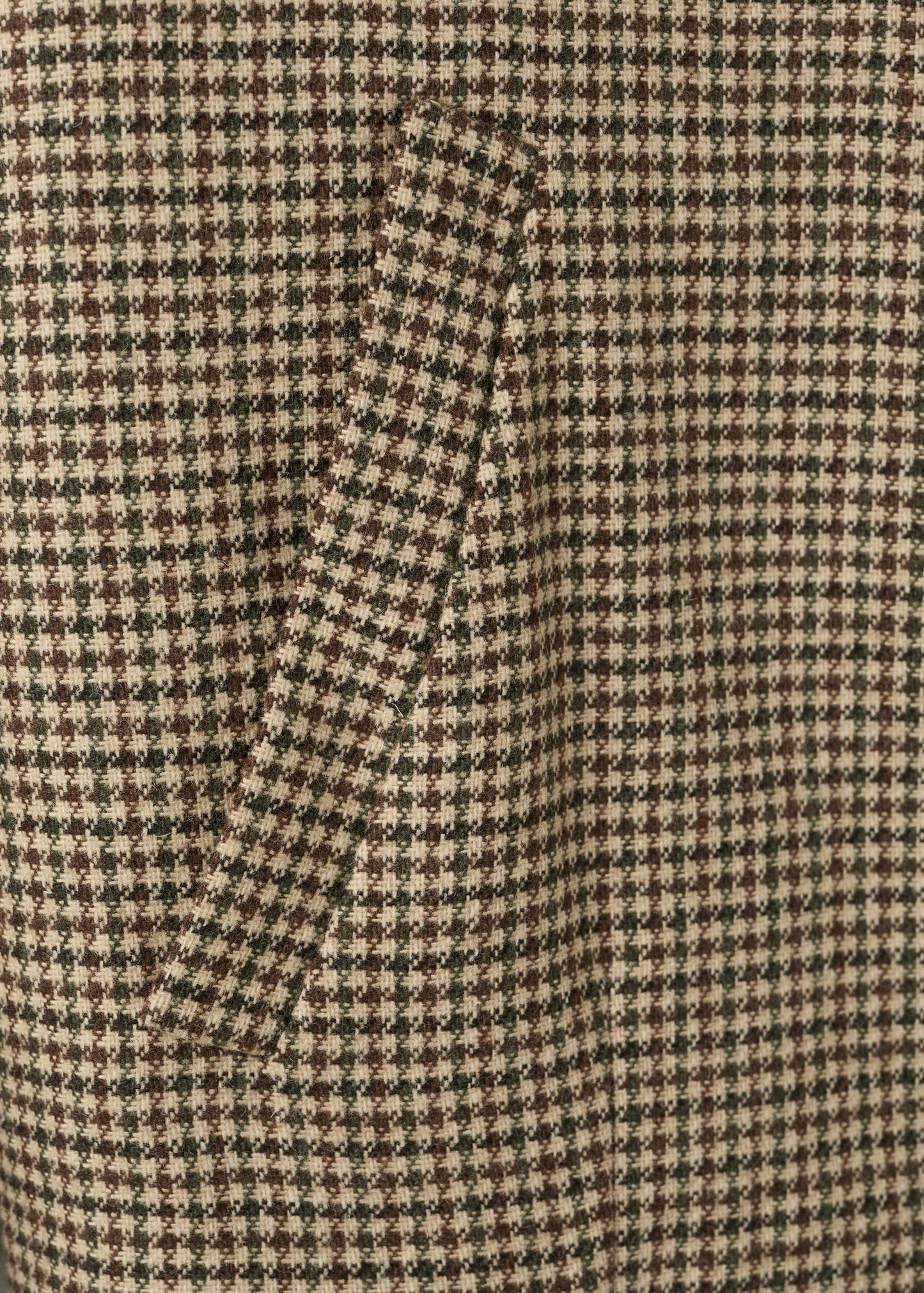 Houndstooth jacket with lapels