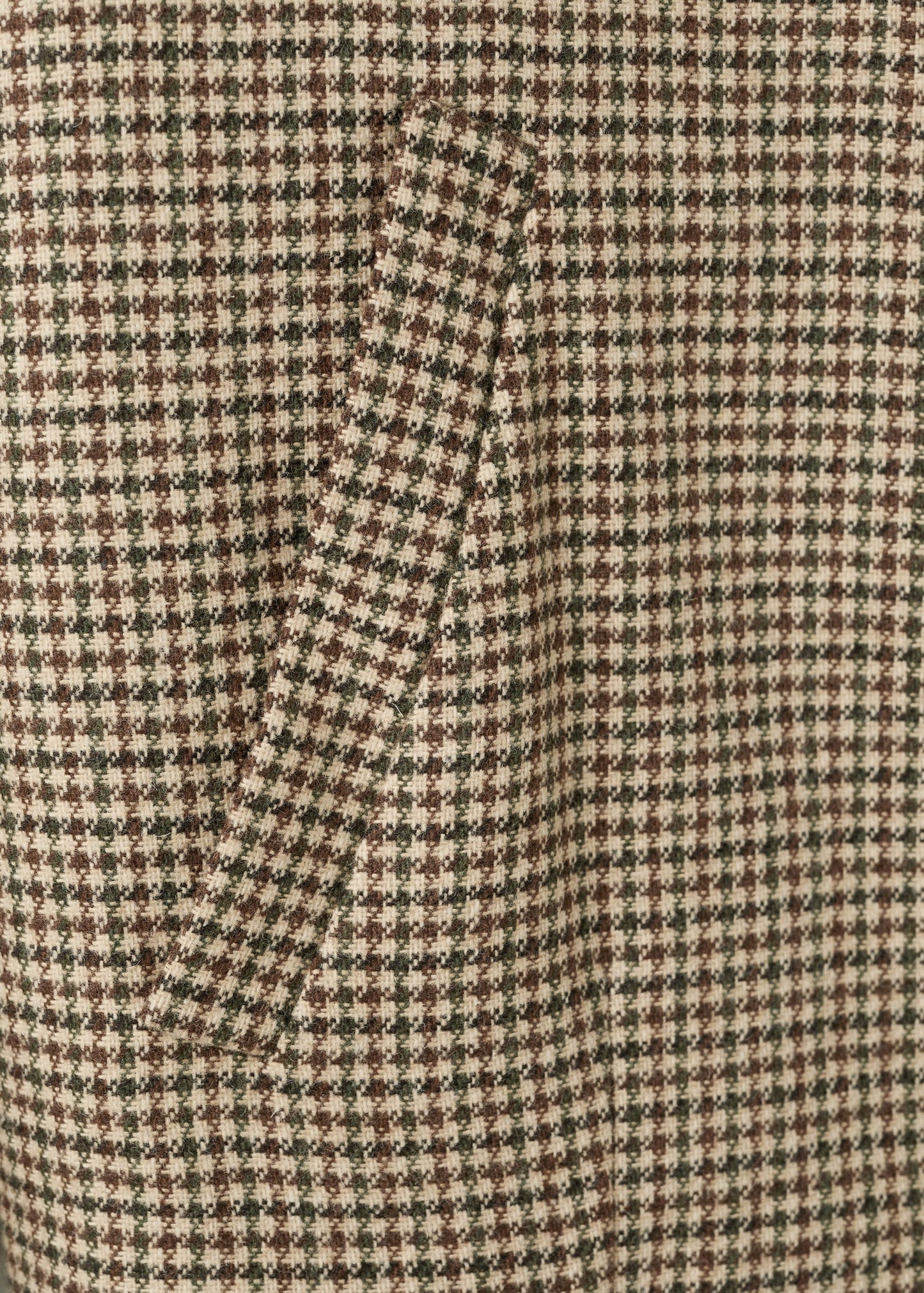 Houndstooth jacket with lapels