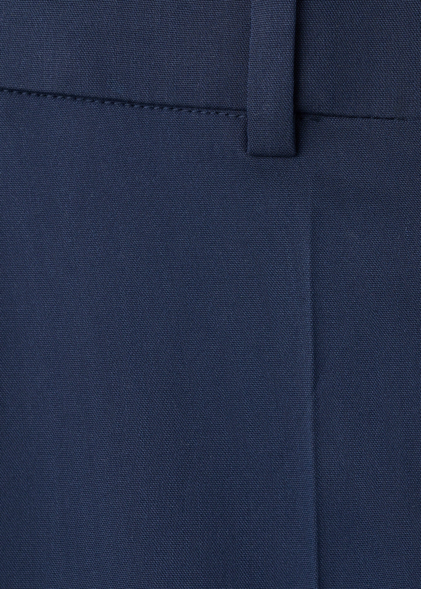 Straight low-rise suit trousers