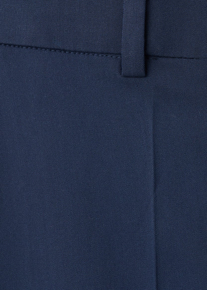 Straight low-rise suit trousers