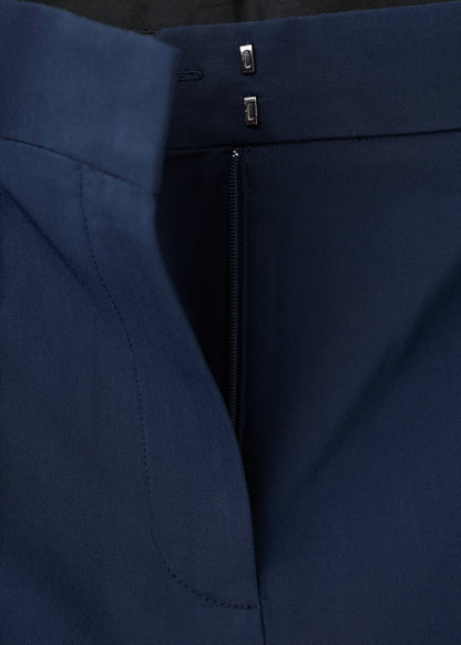 Straight low-rise suit trousers