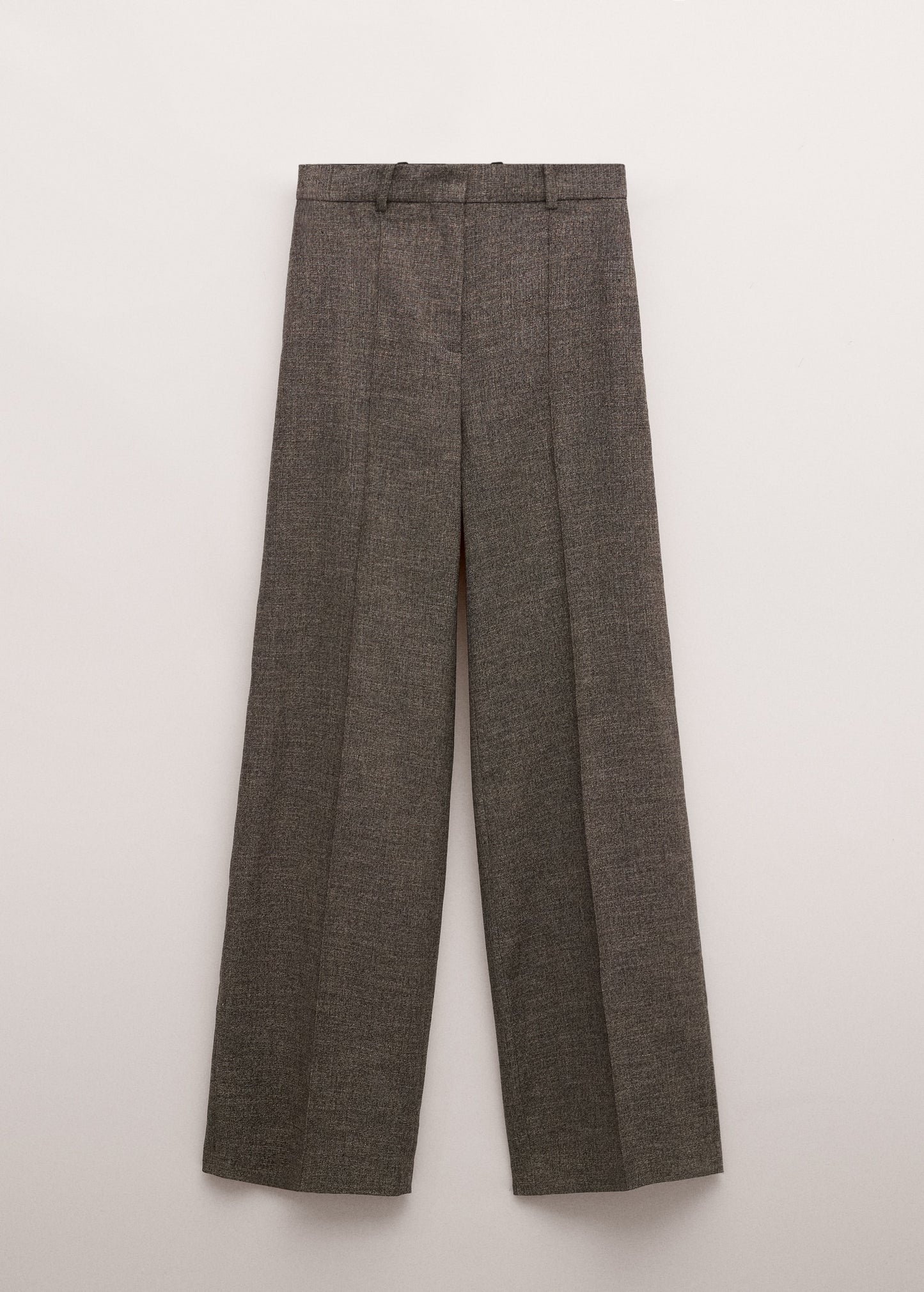 Flecked suit trousers