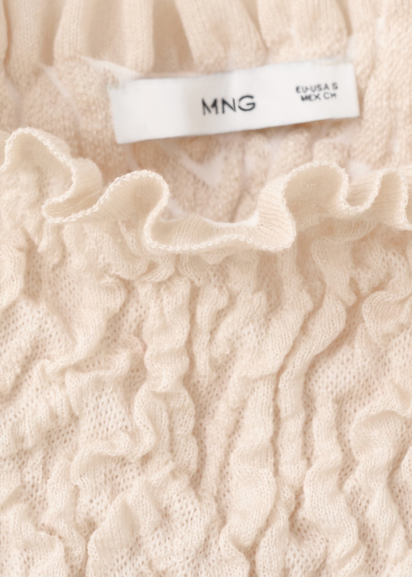 Textured knit top