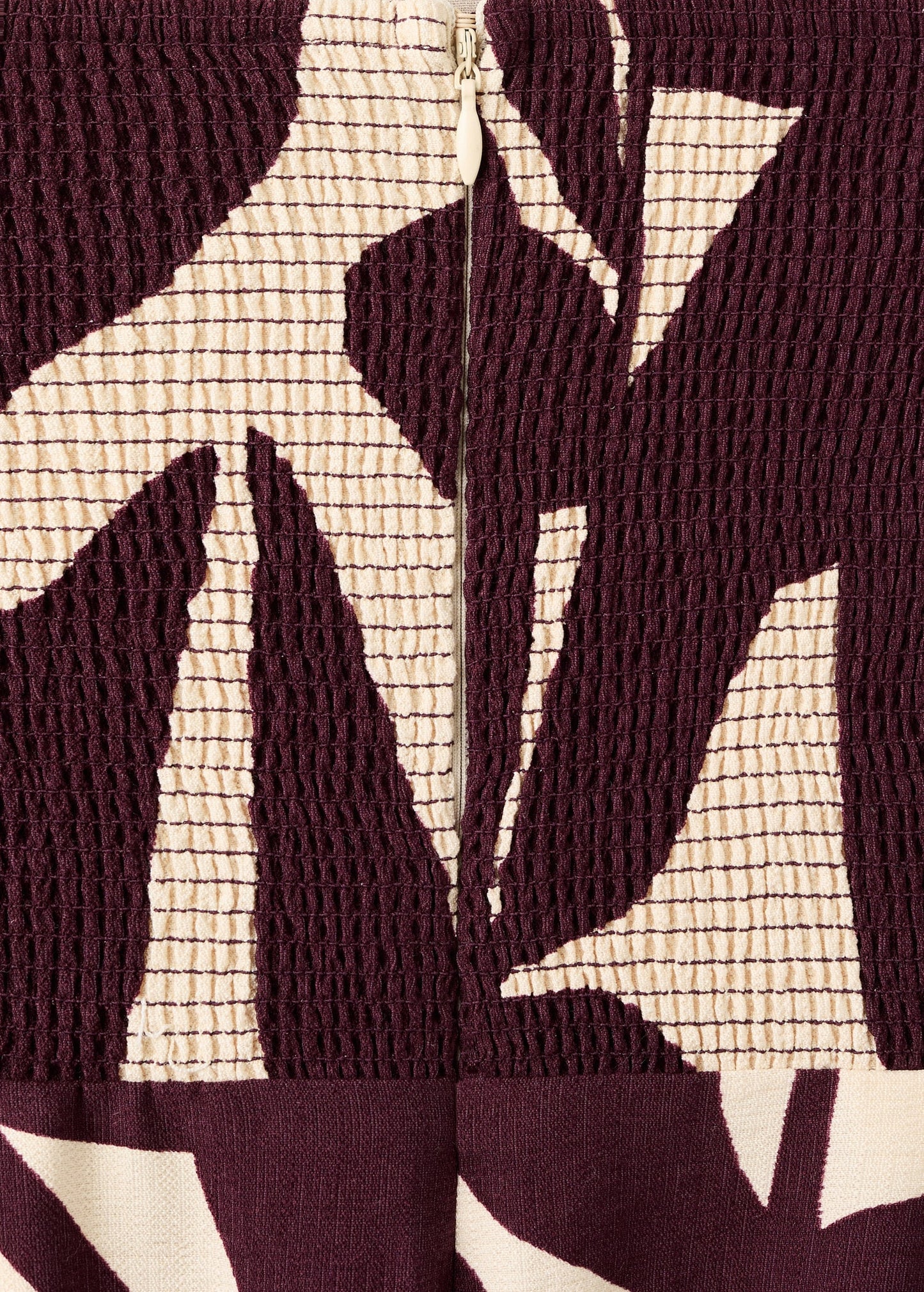 Printed strapless jumpsuit